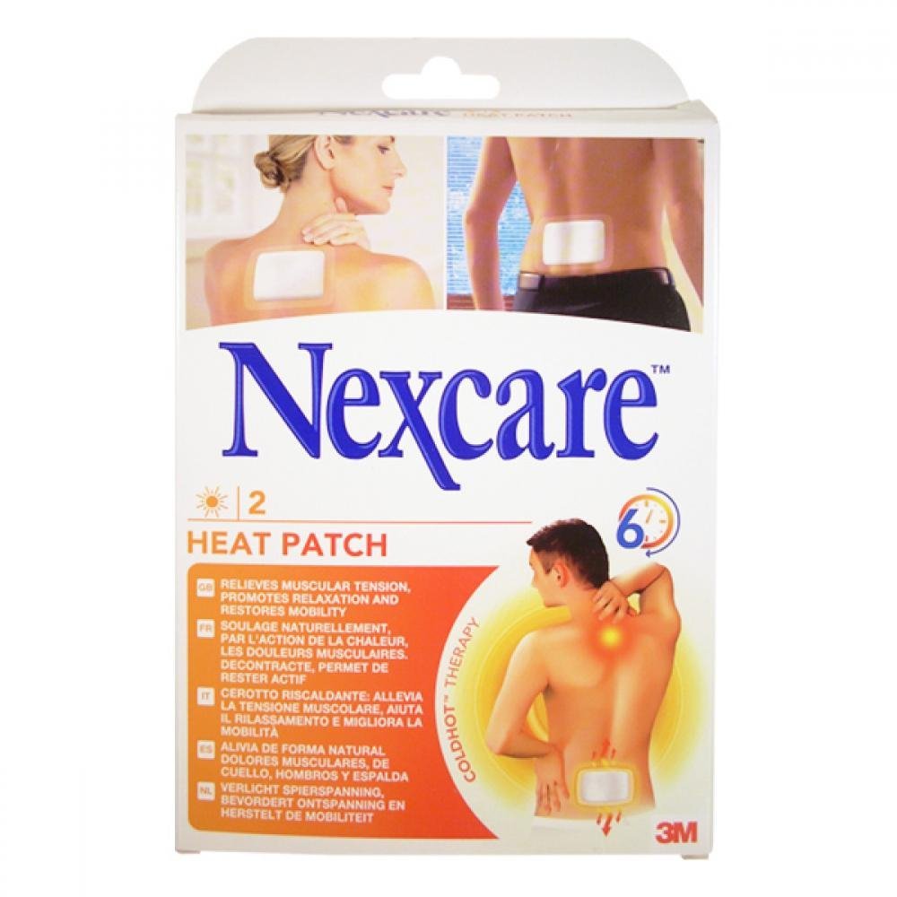 3M Nexcare HEAT PATCH, náplasť hrejivá na krvný obeh 2 ks Nexcare www.bohre.sk