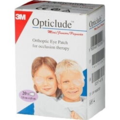 3M OPTICLUDE Standard Mini očná náplasť 20 kusov 3M www.bohre.sk