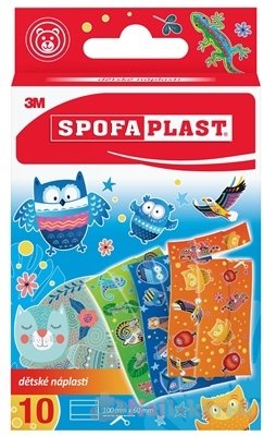 3M SPOFAPLAST č.117 Detské náplasti 10x6cm, 10ks 3M www.bohre.sk