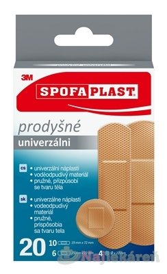 3M SPOFAPLAST č.176N Univerzálna náplasť, mix veľkostí 3M www.bohre.sk