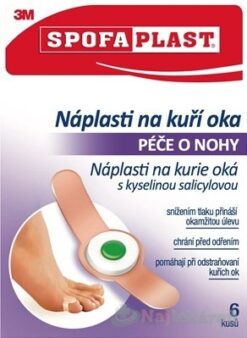 3M SPOFAPLAST č.183 Náplasť na kurie oká 6ks 3M www.bohre.sk
