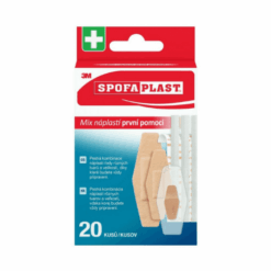 3M Spofaplast č.607 náplasti prvej pomoci mix 20 ks 3M www.bohre.sk