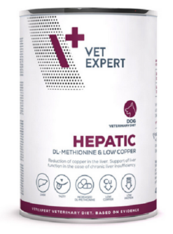 4T Veterinary Diet Hepatic 400 g VetExpert www.bohre.sk
