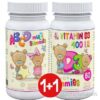 ABCD Multi Gummies+D3 Gummies pektin.bonbon. 2x60 g Pharma Activ www.bohre.sk