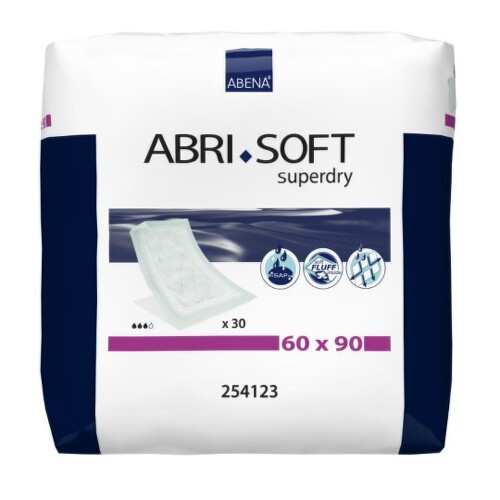 ABENA ABRI SOFT superdry 60 x 90 cm absorpčná podložka 30 kusov ABENA www.bohre.sk
