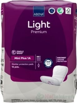 ABENA Light Premium Mini Plus 1A, absorpčné vložky, 16ks Abena www.bohre.sk
