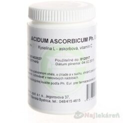 ACIDUM ASCORBICUM Ph.Eur. - GALVEX plv 100g Galvex www.bohre.sk