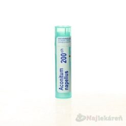 ACONITUM NAPELLUS, GRA HOM CH200, na neurologické indikácie, 4 g Boiron www.bohre.sk