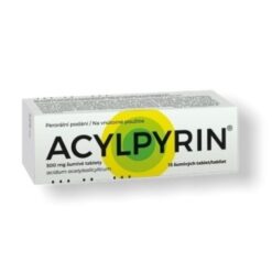 ACYLPYRIN 500 mg 15 šumivých tabliet Acylpyrin www.bohre.sk