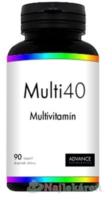 ADVANCE Multi40 pre mužov, 90ks ADVANCE www.bohre.sk
