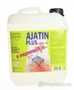 AJATIN PLUS ROZTOK  10% 5000ml Ajatin www.bohre.sk