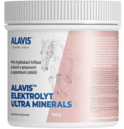 ALAVIS Elektrolyt Ultra Minerals prášok pre kone 700g ALAVIS www.bohre.sk