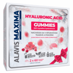 ALAVIS Maxima hyaluronic acid gummies vianočné balenie 2 x 60 žuvacích tabliet ALAVIS www.bohre.sk