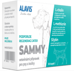 ALAVIS SAMMY na pečeň a regeneráciu pre psy a mačky 30cps ALAVIS www.bohre.sk