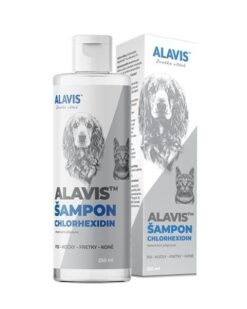 ALAVIS Šampón chlorhexidin pre zvieratá 250ml ALAVIS www.bohre.sk