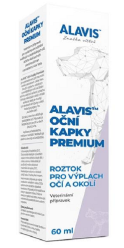 ALAVIS očné kvapky Premium pre psy a mačky 60ml ALAVIS www.bohre.sk