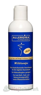 ALLERGIKA JEMNÝ ŠAMPÓN 200 ml Allergika www.bohre.sk