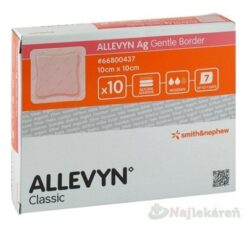 ALLEVYN Ag Gentle Border Krytie na rany 10x10cm 10ks Allevyn www.bohre.sk