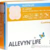 ALLEVYN LIFE Krytie na rany 10,3x10,3cm, adhezívne penové krytie so silikónovým gélom 10ks Allevyn www.bohre.sk