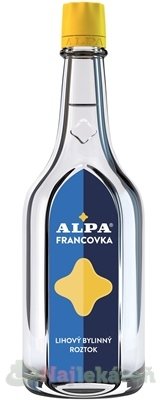 ALPA FRANCOVKA, liehový bylinkový roztok, 160 ml Alpa www.bohre.sk