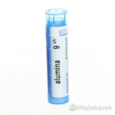 ALUMINA, GRA HOM CH9, na psychické indikácie, 4 g Boiron www.bohre.sk