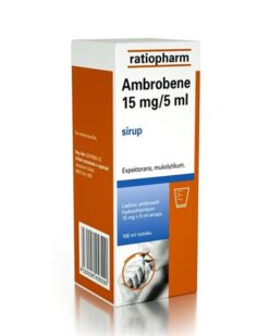 AMBROBENE 15 mg/5 ml sirup 100 ml Ambrobene www.bohre.sk