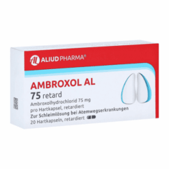 AMBROXOL AL 75 retard 20 kapsúl Ambroxol www.bohre.sk
