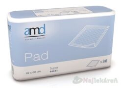 AMD Pad Super, podložky pod pacienta (60x60 cm), 1x30 ks AMD www.bohre.sk