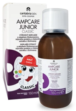 AMPCARE JUNIOR CLASSIC sirup 150ml Difa Cooper S.p.a. www.bohre.sk