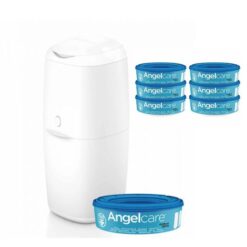 ANGELCARE Kôš na plienky Classic + 1 kazeta + náhradné kazety 6 ks ANGELCARE www.bohre.sk