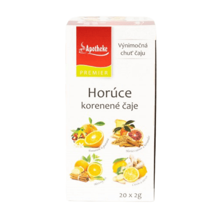 APOTHEKE Premier horúce korenené čaje 20 x 2 g Apotheke www.bohre.sk
