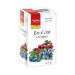 APOTHEKE Premier selection čaj čučoriedka a brusnica 20 x 2g Apotheke www.bohre.sk