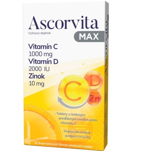ASCORVITA Max vitamín C