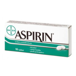 ASPIRIN 500 mg 10 tabliet ASPIRIN www.bohre.sk