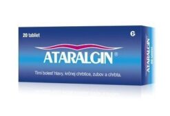 ATARALGIN proti bolesti hlavy, zubov a chrbta 20 tbl Ataralgin www.bohre.sk