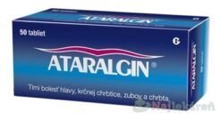 ATARALGIN proti bolesti hlavy, zubov a chrbta 50 tbl Ataralgin www.bohre.sk