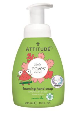 ATTITUDE Detské penivé mydlo na ruky Little leaves s vôňou melónu a kokosu, 295 ml Attitude www.bohre.sk