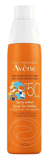 AVENE SPRAY ENFANT SPF50+ sprej pre deti veľmi vysoká ochrana 200ml Pierre Fabre Dermo Cosme www.bohre.sk