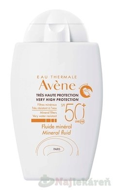 AVENE minerálny fluid SPF 50+ 40ml Avene www.bohre.sk