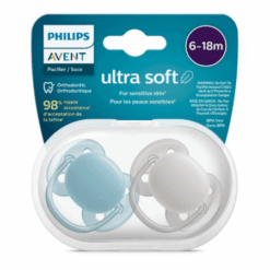 AVENT Cumlík ultra soft premium modrá/sivá 6 - 18 m chlapec 2 ks AVENT www.bohre.sk