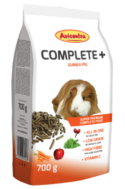 AVICENTRA COMPLETE+ krmivo pre morčatá 700g AVICENTRA www.bohre.sk