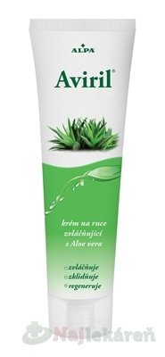 AVIRIL KRÉM NA RUKY S ALOE VERA 100ml Alpa www.bohre.sk