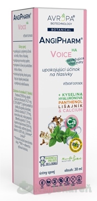 AVROPA AngiPharm Voice HA ústny sprej 30ml Avropa www.bohre.sk