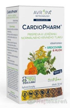 AVROPA CardioPharm bylinné kvapky 50ml Avropa www.bohre.sk