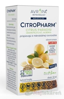 AVROPA CitroPharm bylinné kvapky 50ml Avropa www.bohre.sk
