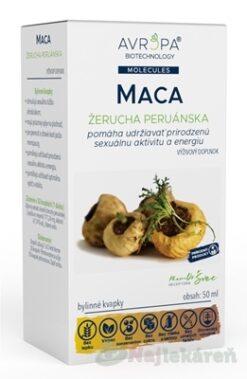 AVROPA MACA bylinné kvapky 50ml Avropa www.bohre.sk