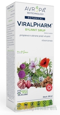 AVROPA ViralPharm bylinný sirup 200ml Avropa www.bohre.sk