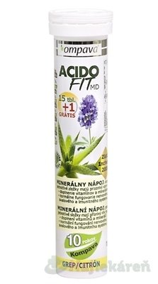 Acido fit md eff 15+1 tabliet Kompava www.bohre.sk