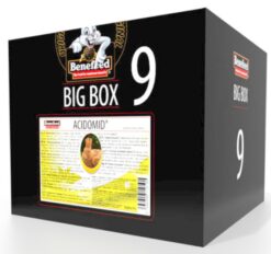 Acidomid K minerálno-vitamínový roztok pre králiky BIGBOX 9x1000ml BENEFEED www.bohre.sk
