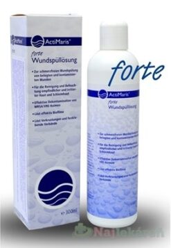 ActiMaris Forte roztok na čistenie a hojenie rán na kožu a sliznice 300 ml ActiMaris www.bohre.sk